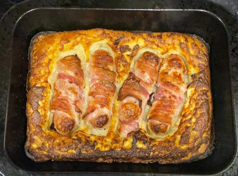 Toad in the hole with a twist