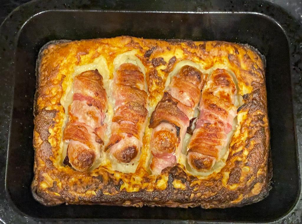 Toad in the hole with a twist