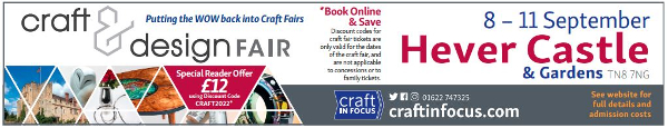 Craft in Focus at Hever Castle