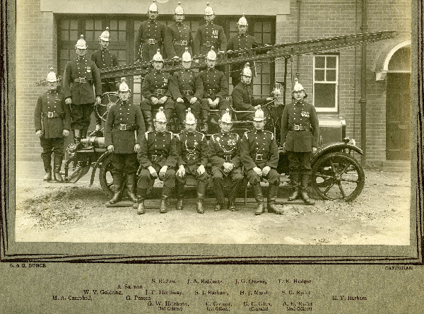 Caterham Fire Brigade November 1928