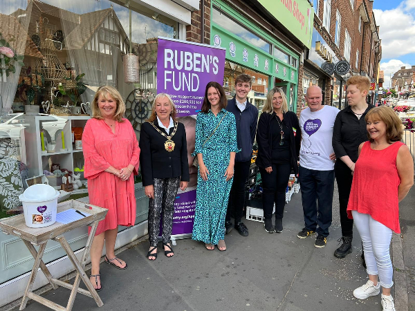 Ruben's Fund Oxted raffle July 2022