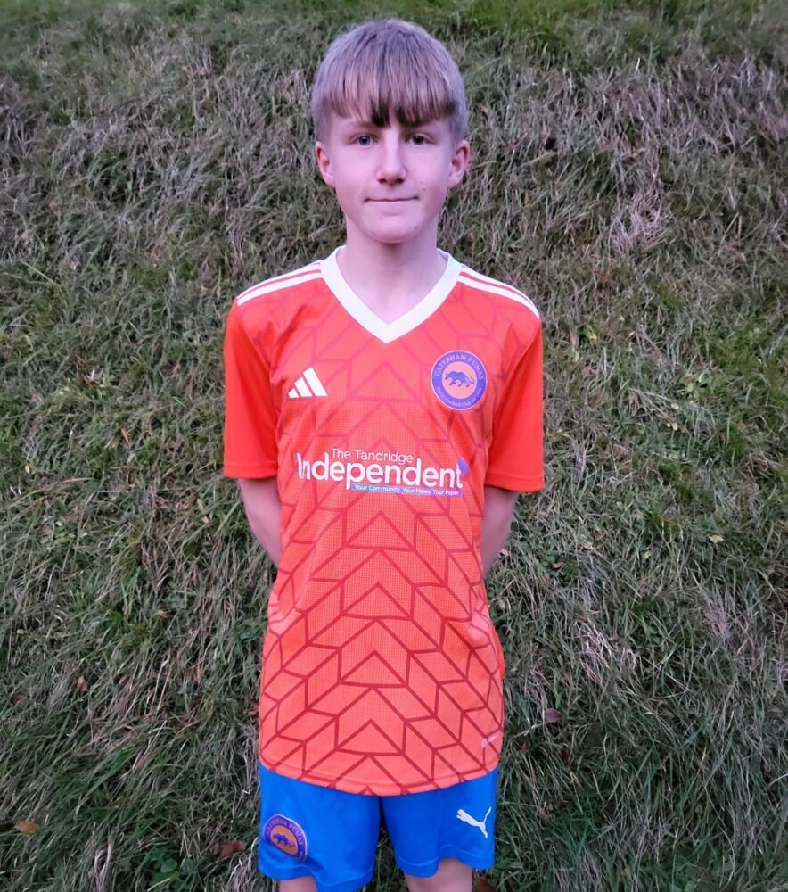 Austin, 14, is a central midfielder for the Caterham Pumas U15s Kings.