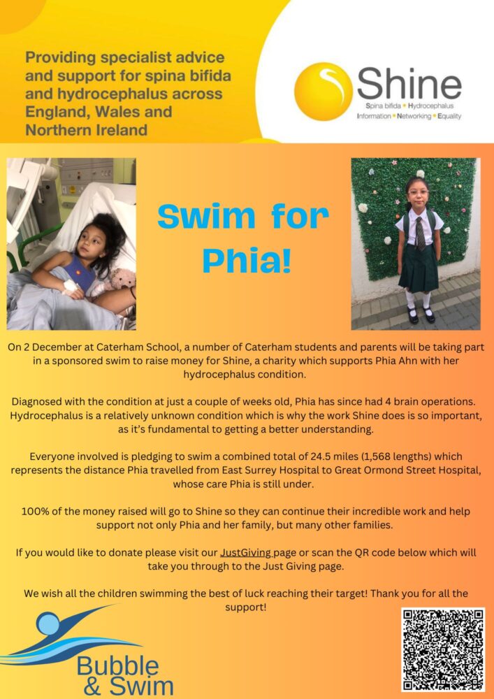 Details of the Swim for Phia event