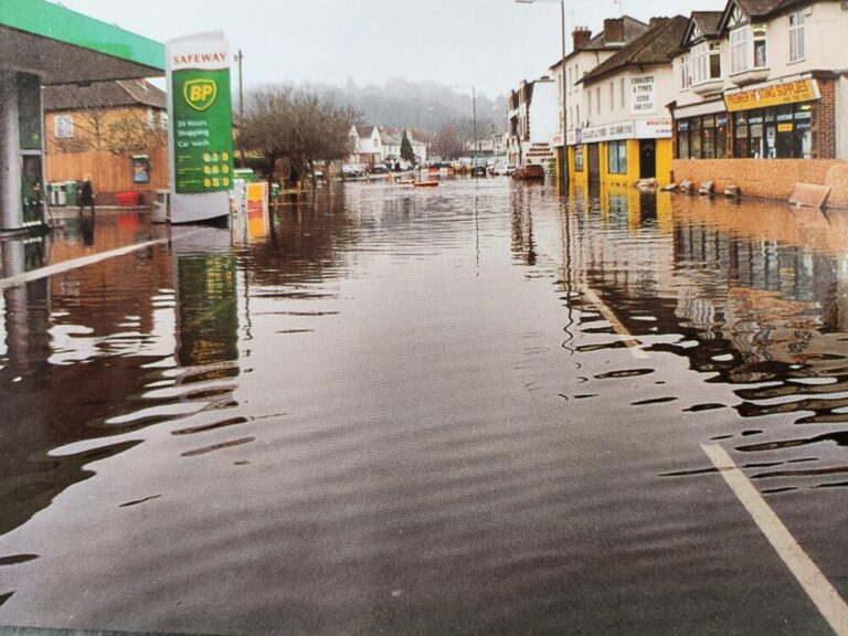 Flooding in Whyteleafe